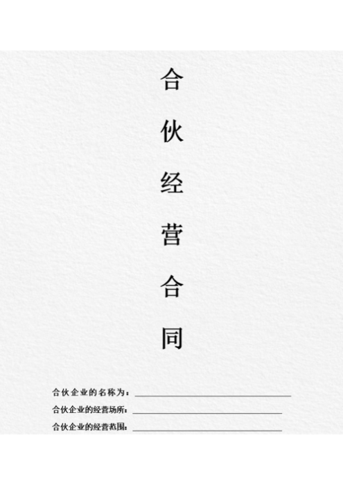 合伙开公司起什么名字(合伙企业怎么起名字)